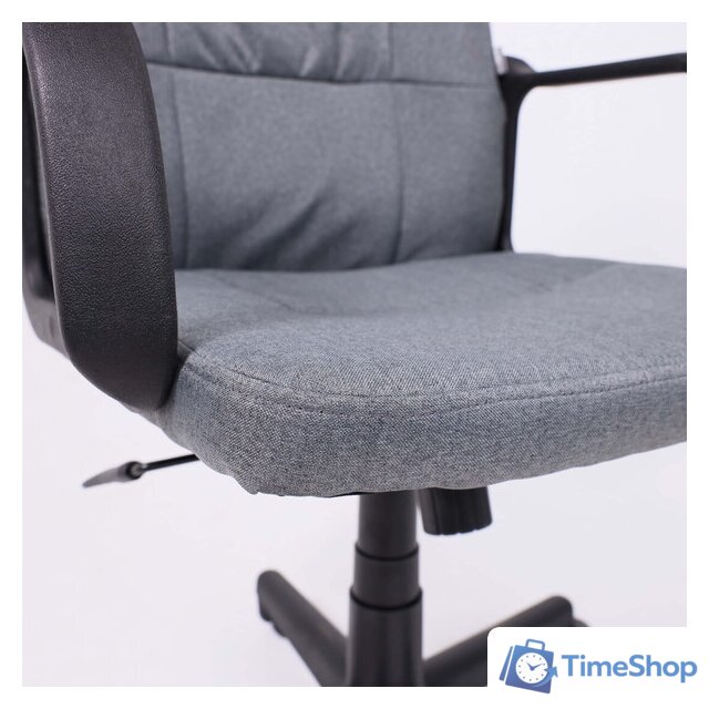 Офисное кресло AksHome Leonidas (пластик/ткань, темно-серый) - Изображение №6 — Интернет-магазин Time-Shop