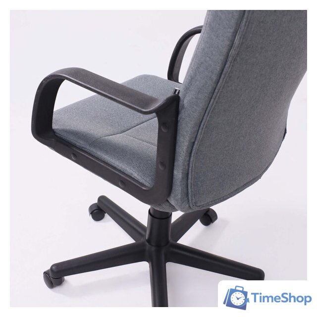 Офисное кресло AksHome Leonidas (пластик/ткань, темно-серый) - Изображение №12 — Интернет-магазин Time-Shop