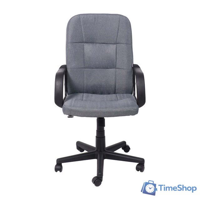 Офисное кресло AksHome Leonidas (пластик/ткань, темно-серый) - Изображение №2 — Интернет-магазин Time-Shop