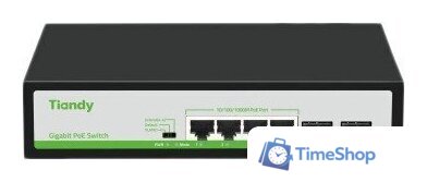 Неуправляемый коммутатор Tiandy TC-P3S06 H/0402/AT/60 - Изображение №1 — Интернет-магазин Time-Shop