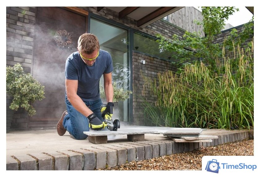  Ryobi R18PDAG-242S 5133003842 (шуруповерт, болгарка, 2 АКБ, сумка) - Изображение №3 — Интернет-магазин Time-Shop