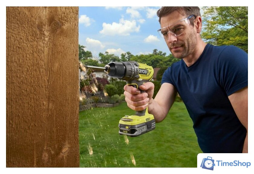  Ryobi R18PDAG-242S 5133003842 (шуруповерт, болгарка, 2 АКБ, сумка) - Изображение №2 — Интернет-магазин Time-Shop