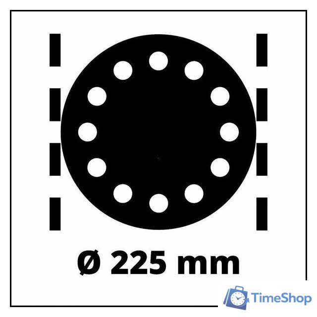 Шлифмашина для стен и потолков Einhell TC-DWS 225 4259945 - Изображение №3 — Интернет-магазин Time-Shop