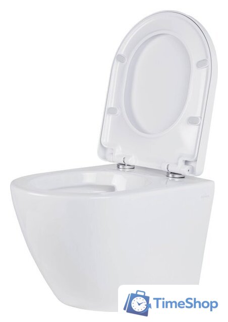 Унитаз подвесной Roxen Antares в комплекте с инсталляцией StounFix Dual Fresh 6 в 1 501501 (кнопка: белый глянец) - Изображение №6 — Интернет-магазин Time-Shop