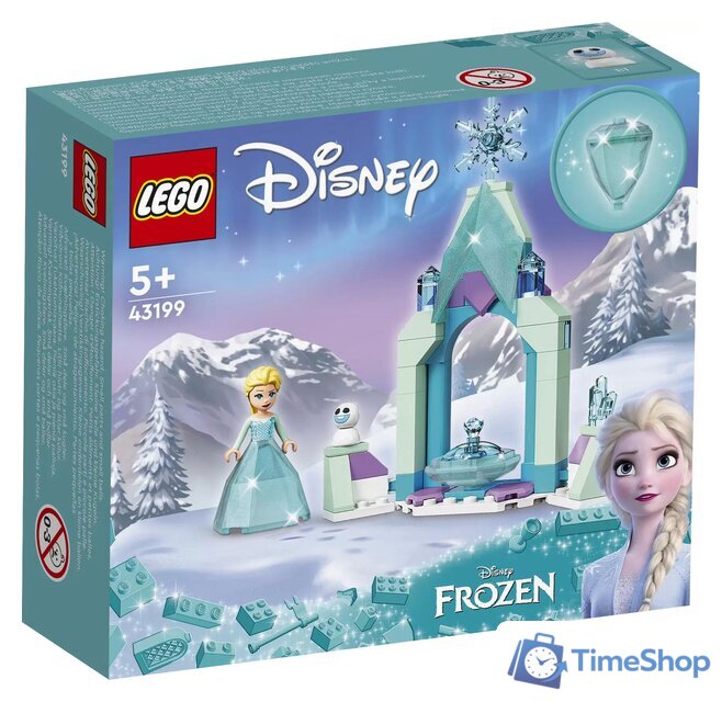 Конструктор LEGO Disney Princess 43199 Двор замка Эльзы - Изображение №1 — Интернет-магазин Time-Shop