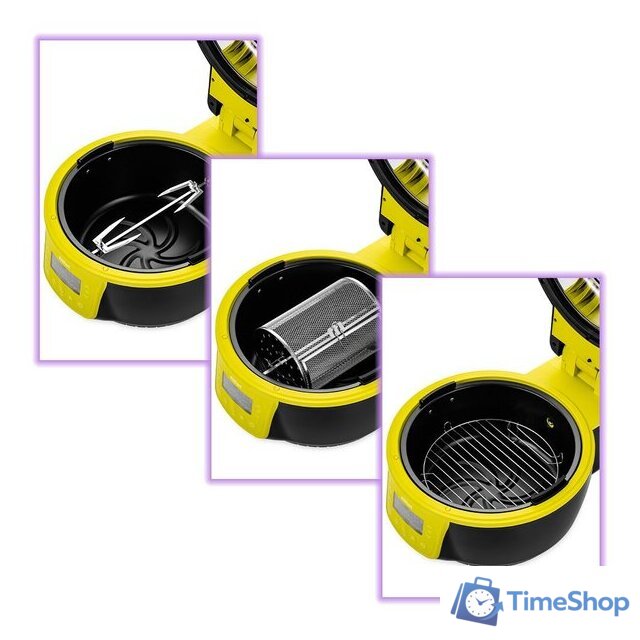 Аэрогриль (аэрофритюрница) Kitfort KT-2243 - Изображение №6 — Интернет-магазин Time-Shop