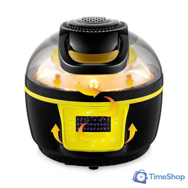 Аэрогриль (аэрофритюрница) Kitfort KT-2243 - Изображение №3 — Интернет-магазин Time-Shop