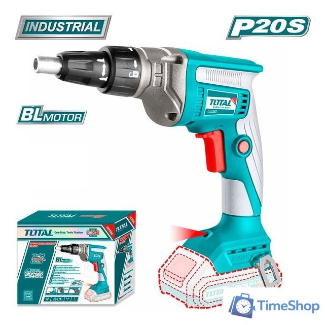 Шуруповерт для гипсокартона Total TDSLI2042006 (без АКБ) - Изображение №1 — Интернет-магазин Time-Shop
