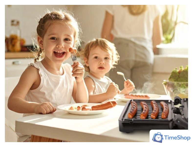 Электрогриль Eldom GK110 - Изображение №11 — Интернет-магазин Time-Shop