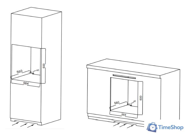 Электрический духовой шкаф MAUNFELD EOEH.7611SCS2 - Изображение №15 — Интернет-магазин Time-Shop