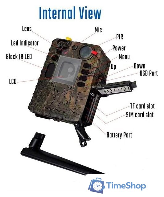 Фотоловушка BolyGuard BG410-MS - Изображение №3 — Интернет-магазин Time-Shop