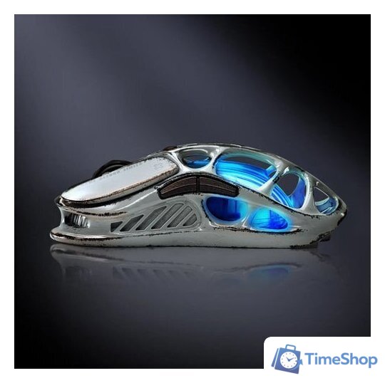 Игровая мышь Gravastar Mercury M1 Pro Battle Worn Edition Silver Mist - Изображение №3 — Интернет-магазин Time-Shop