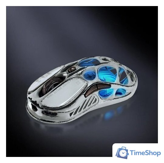 Игровая мышь Gravastar Mercury M1 Pro Battle Worn Edition Silver Mist - Изображение №2 — Интернет-магазин Time-Shop