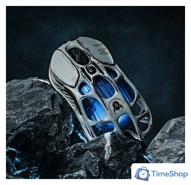 Игровая мышь Gravastar Mercury M1 Pro Battle Worn Edition Silver Mist - Изображение №5 — Интернет-магазин Time-Shop