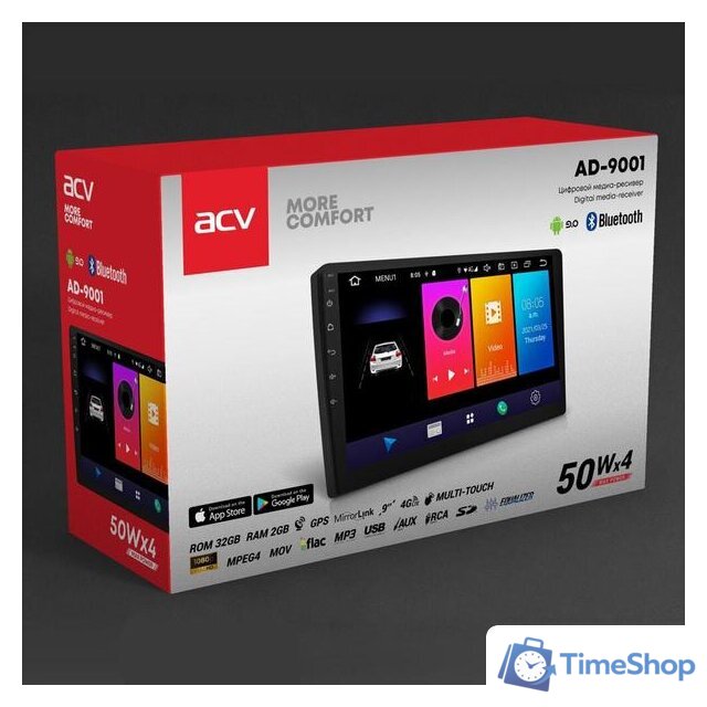 USB-магнитола ACV AD-9001 - Изображение №6 — Интернет-магазин Time-Shop