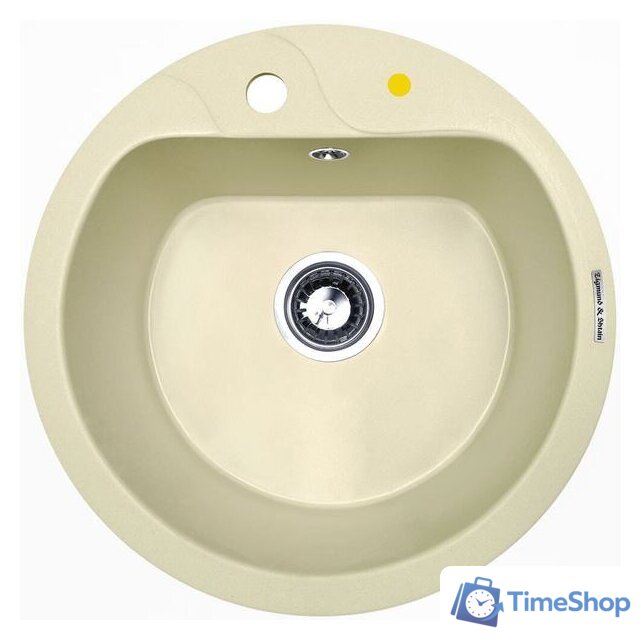 Кухонная мойка Zigmund & Shtain Kreis 505F (молодое шампанское) - Изображение №1 — Интернет-магазин Time-Shop