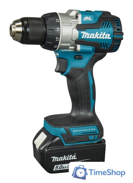 Дрель-шуруповерт Makita DDF489RTJ (с 2-мя АКБ, кейс) - Изображение №2 — Интернет-магазин Time-Shop