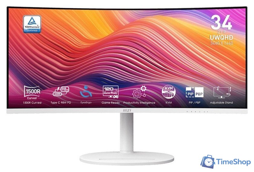 Монитор MSI Modern MD342CQPW - Изображение №1 — Интернет-магазин Time-Shop