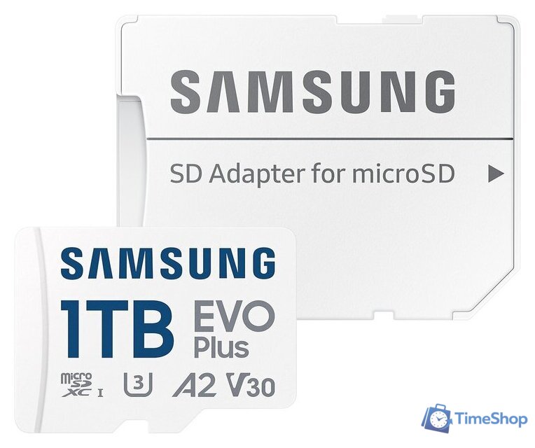Карта памяти Samsung EVO Plus 2024 microSDXC 1TB (с адаптером) - Изображение №4 — Интернет-магазин Time-Shop