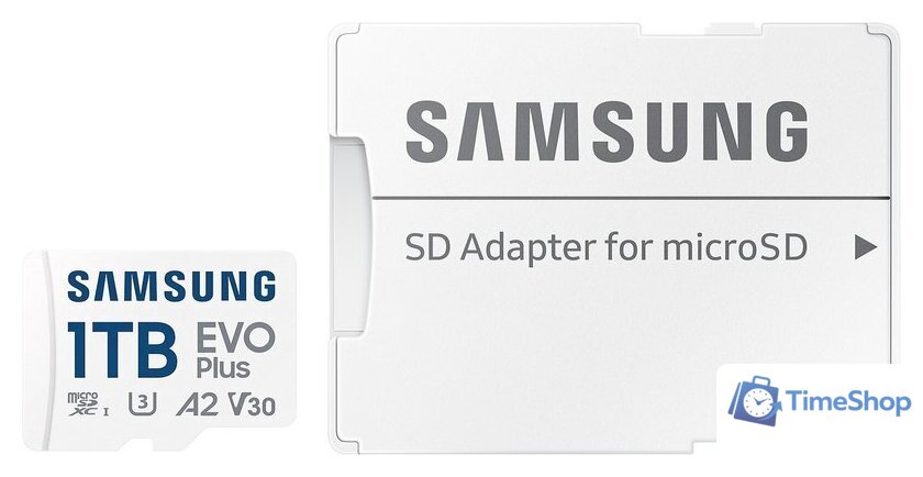 Карта памяти Samsung EVO Plus 2024 microSDXC 1TB (с адаптером) - Изображение №6 — Интернет-магазин Time-Shop