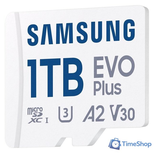 Карта памяти Samsung EVO Plus 2024 microSDXC 1TB (с адаптером) - Изображение №2 — Интернет-магазин Time-Shop