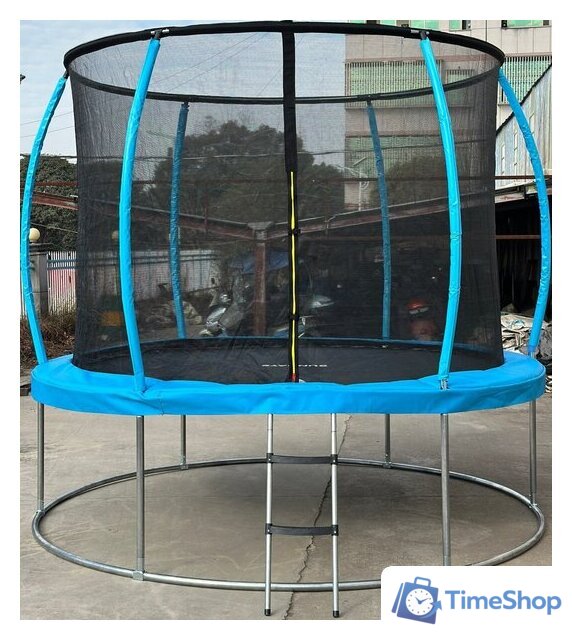 Батут Sundays Favorite Premium 8FT (голубой, с сеткой, с лестницей) - Изображение №17 — Интернет-магазин Time-Shop