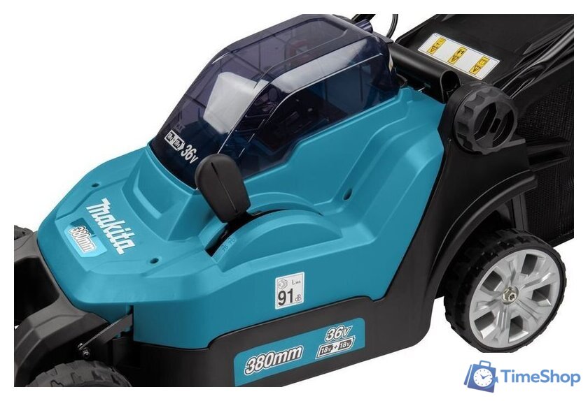 Газонокосилка Makita DLM382PT2 (с 2-мя АКБ) - Изображение №8 — Интернет-магазин Time-Shop