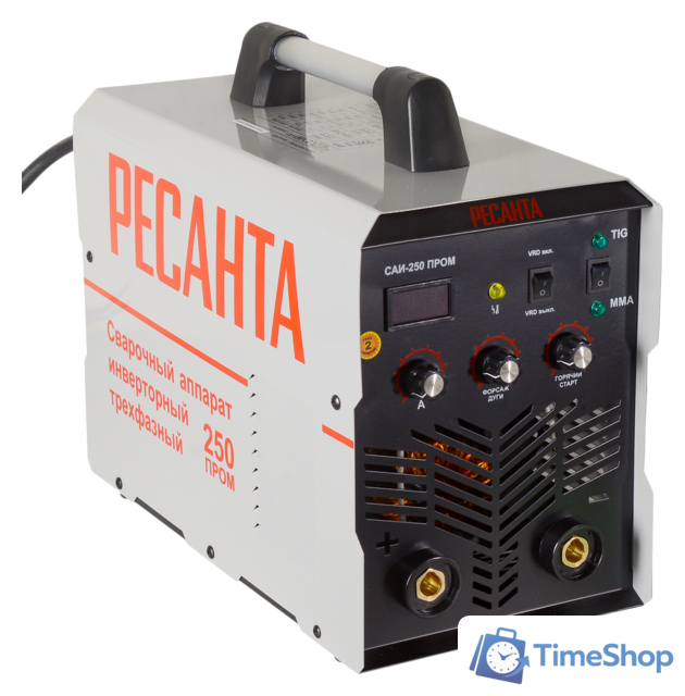 Сварочный инвертор Ресанта САИ-250 ПРОМ - Изображение №1 — Интернет-магазин Time-Shop