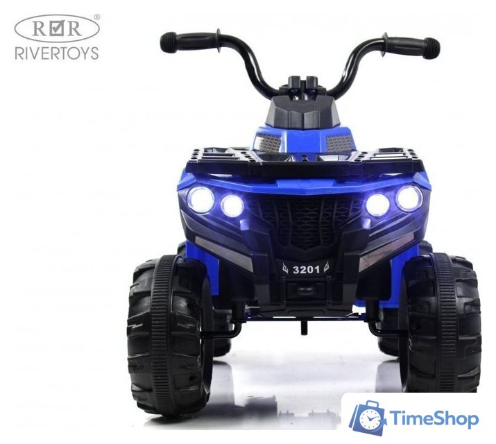 Электроквадроцикл RiverToys L222LL (синий) - Изображение №2 — Интернет-магазин Time-Shop