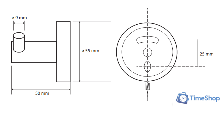 Крючок для ванны Bemeta White 104106034 - Изображение №2 — Интернет-магазин Time-Shop
