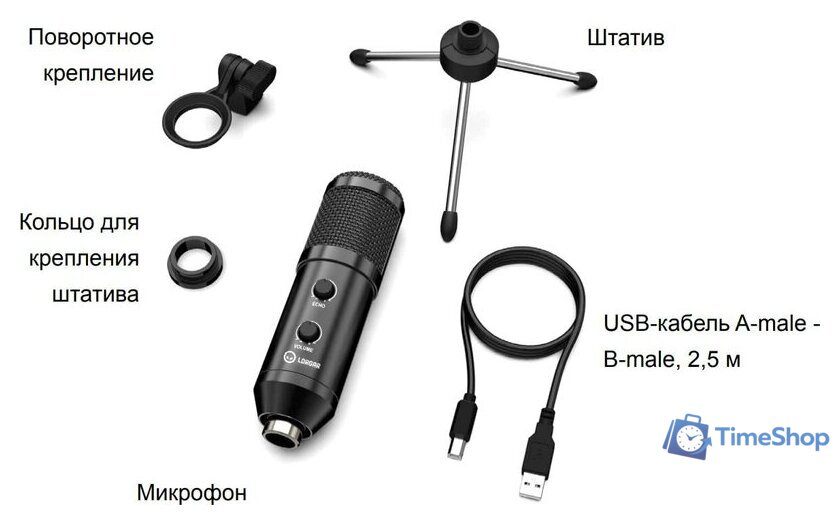 Проводной микрофон Lorgar Soner 313 - Изображение №4 — Интернет-магазин Time-Shop