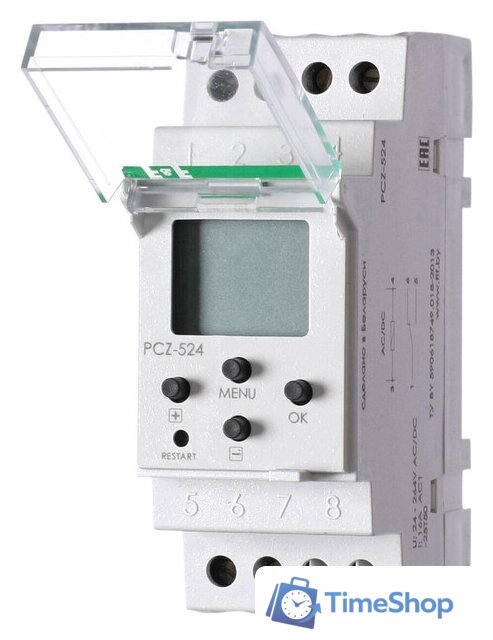 Реле времени Евроавтоматика F&F PCZ-524 EA02.002.004 - Изображение №1 — Интернет-магазин Time-Shop