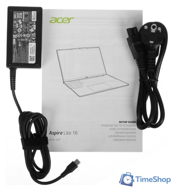 Ноутбук Acer Aspire Lite 16 AL16-52P-52JZ NX.J23EM.003 - Изображение №13 — Интернет-магазин Time-Shop