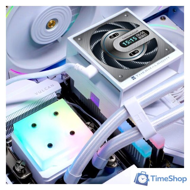 Система жидкостного охлаждения для процессора Thermalright Hyper Vision 360 UB ARGB (белый) - Изображение №8 — Интернет-магазин Time-Shop