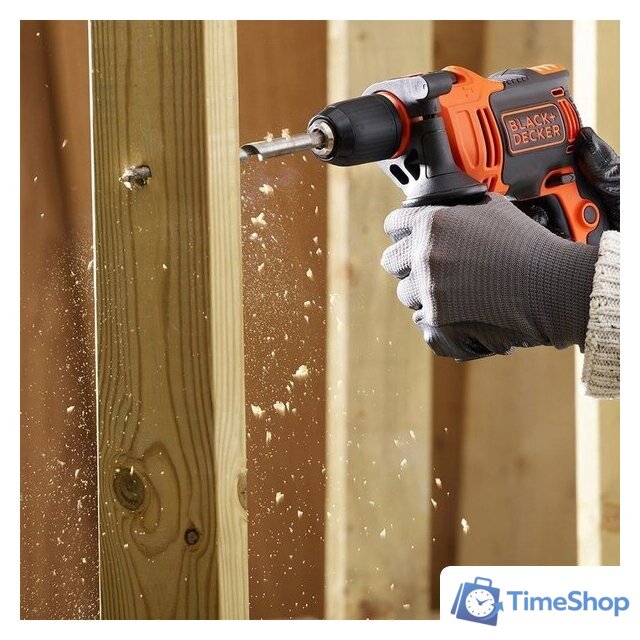 Ударная дрель Black & Decker BEH710 - Изображение №6 — Интернет-магазин Time-Shop
