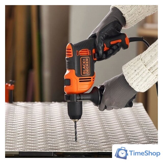 Ударная дрель Black & Decker BEH710 - Изображение №4 — Интернет-магазин Time-Shop