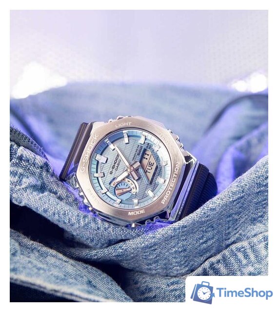 Наручные часы Casio G-Shock GBM-2100A-1A2 - Изображение №7 — Интернет-магазин Time-Shop