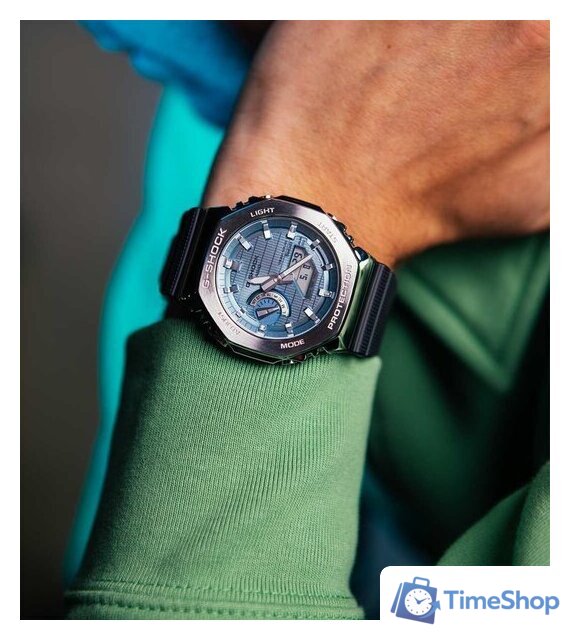 Наручные часы Casio G-Shock GBM-2100A-1A2 - Изображение №8 — Интернет-магазин Time-Shop