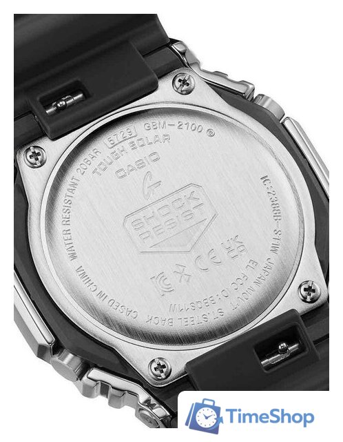Наручные часы Casio G-Shock GBM-2100A-1A2 - Изображение №4 — Интернет-магазин Time-Shop