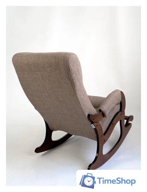 Кресло-качалка Glider Аоста (светло-коричневый/орех антик) - Изображение №11 — Интернет-магазин Time-Shop