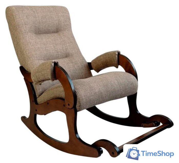 Кресло-качалка Glider Аоста (светло-коричневый/орех антик) - Изображение №1 — Интернет-магазин Time-Shop