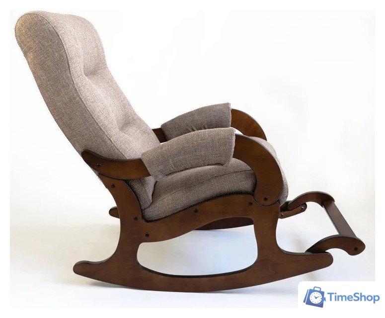 Кресло-качалка Glider Аоста (светло-коричневый/орех антик) - Изображение №10 — Интернет-магазин Time-Shop