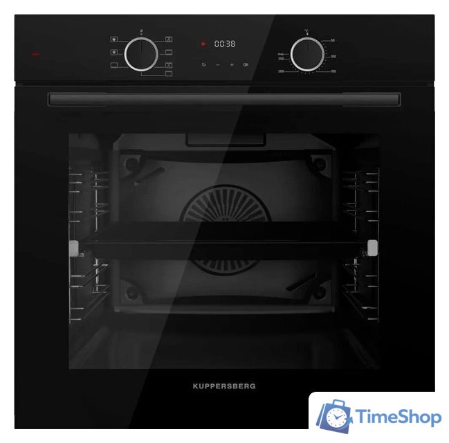 Электрический духовой шкаф KUPPERSBERG HF 608 B - Изображение №1 — Интернет-магазин Time-Shop