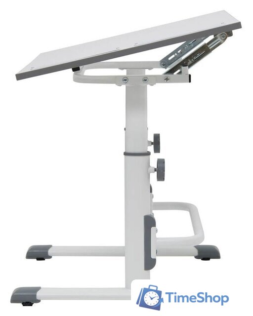 Парта Polini Kids Simple М1 (белый/серый) - Изображение №2 — Интернет-магазин Time-Shop