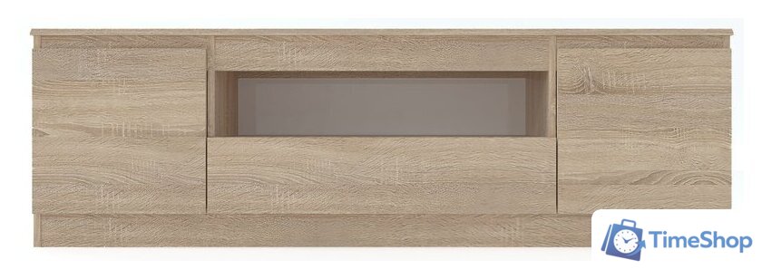 Тумба Евва Турин ТР-2D1V1S/S (дуб сонома) - Изображение №1 — Интернет-магазин Time-Shop
