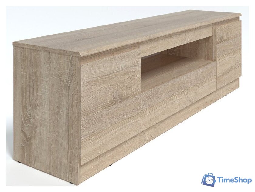 Тумба Евва Турин ТР-2D1V1S/S (дуб сонома) - Изображение №3 — Интернет-магазин Time-Shop