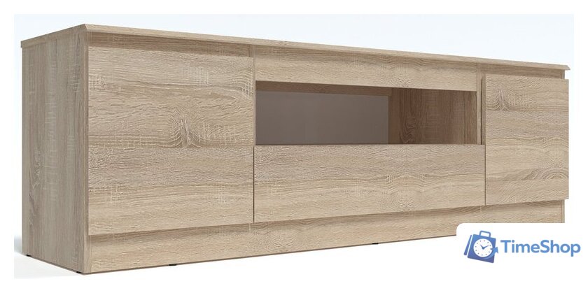 Тумба Евва Турин ТР-2D1V1S/S (дуб сонома) - Изображение №2 — Интернет-магазин Time-Shop