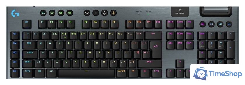 Клавиатура Logitech G915 X GL Tactile 920-012942 (черный, нет кириллицы) - Изображение №1 — Интернет-магазин Time-Shop