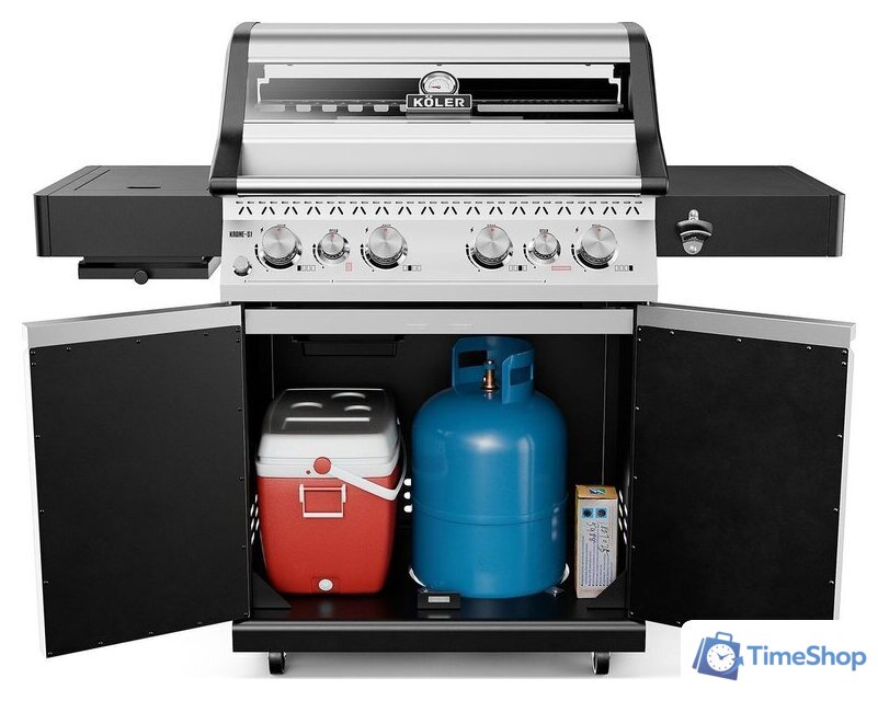 Газовый гриль для дачи Koler Krone S1 Silver KK-S1/S - Изображение №5 — Интернет-магазин Time-Shop