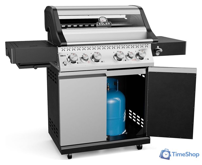 Газовый гриль для дачи Koler Krone S1 Silver KK-S1/S - Изображение №11 — Интернет-магазин Time-Shop
